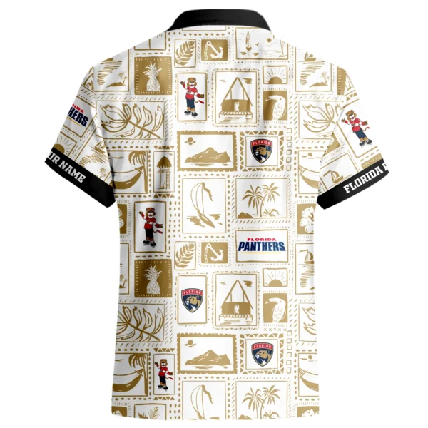 Florida Panthers Hawaiian Shirt 2026 Limited Premium Crinkle Textured Personalize Name