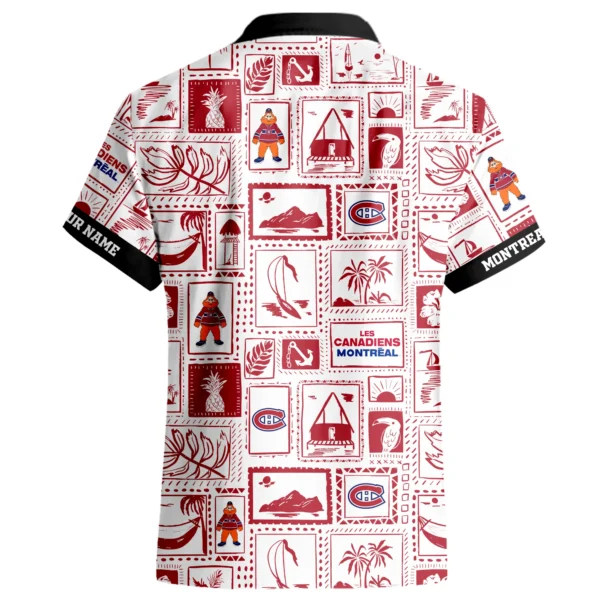 Montreal Canadiens Hawaiian Shirt 2026 Limited Premium Crinkle Textured Personalize Name