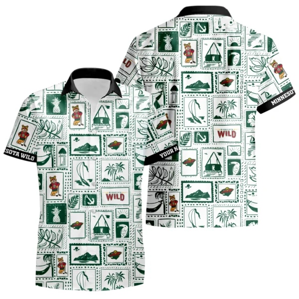 Minnesota Wild Hawaiian Shirt 2026 Limited Premium Crinkle Textured Personalize Name