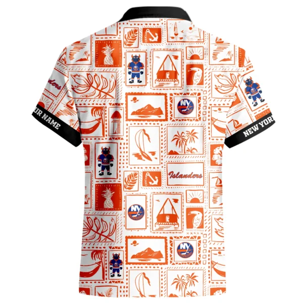 New York Islanders Hawaiian Shirt 2026 Limited Premium Crinkle Textured Personalize Name