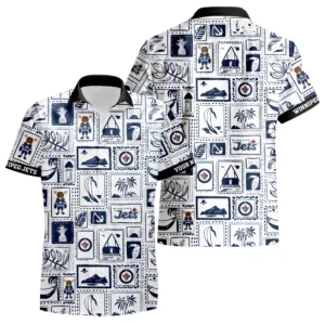 Winnipeg Jets Hawaiian Shirt 2026 Limited Premium Crinkle Textured Personalize Name