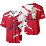 Atlanta Braves Baseball Jersey Personalize Name New Limited