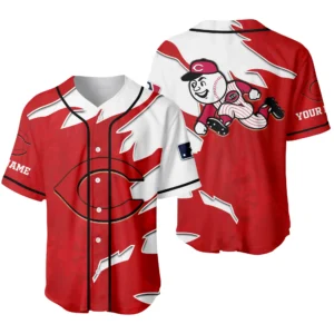 Cincinnati Reds Baseball Jersey Personalize Name New Limited
