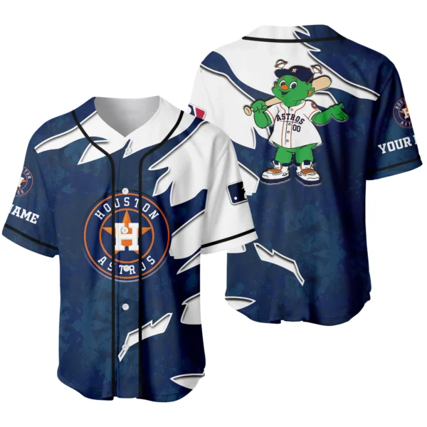 Houston Astros Baseball Jersey Personalize Name New Limited