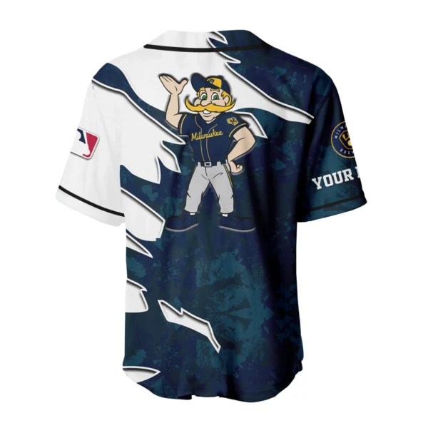 Milwaukee Brewers Baseball Jersey Personalize Name New Limited