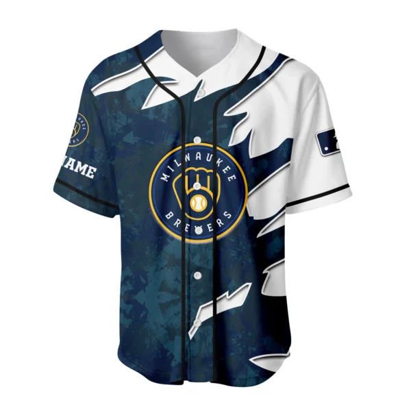 Milwaukee Brewers Baseball Jersey Personalize Name New Limited