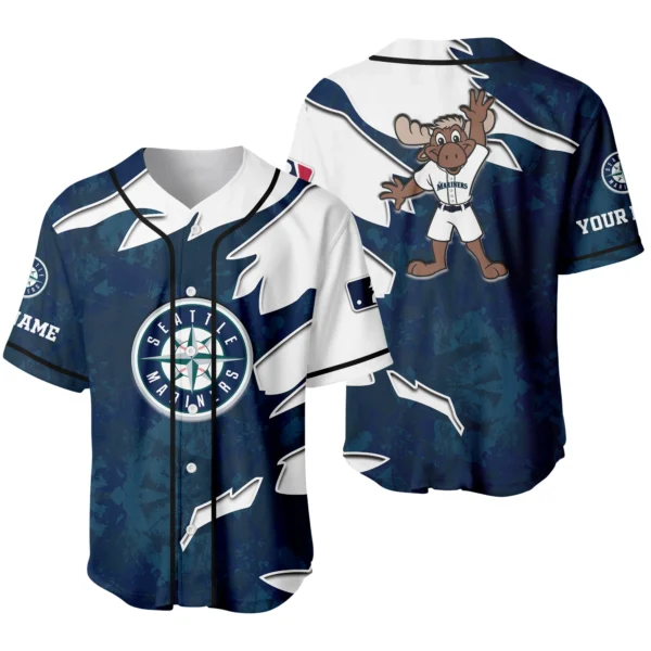 Seattle Mariners Baseball Jersey Personalize Name New Limited