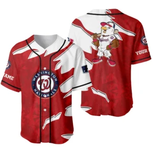Washington Nationals Baseball Jersey Personalize Name New Limited