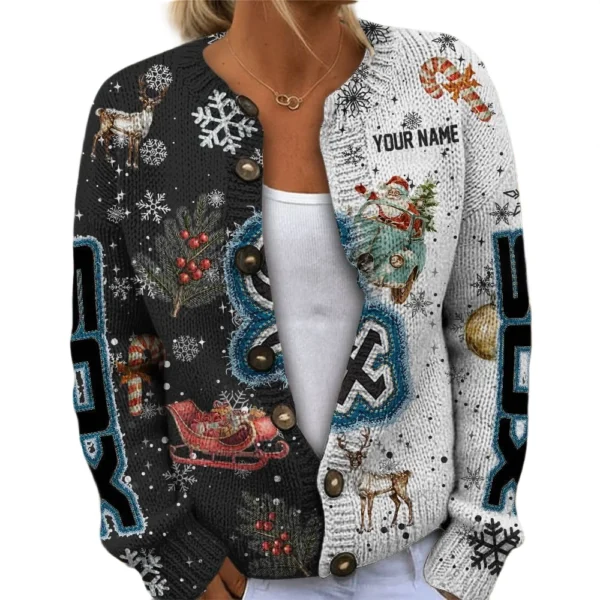 Chicago White Sox Women Sweater Knit Customize Name 2026 Limited