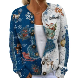 Kansas City Royals Women Sweater Knit Customize Name 2026 Limited