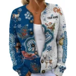 Los Angeles Dodgers Women Sweater Knit Customize Name 2026 Limited