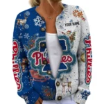 Philadelphia Phillies Women Sweater Knit Customize Name 2026 Limited