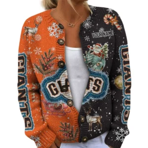 San Francisco Giants Women Sweater Knit Customize Name 2026 Limited