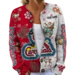 St. Louis Cardinals Women Sweater Knit Customize Name 2026 Limited