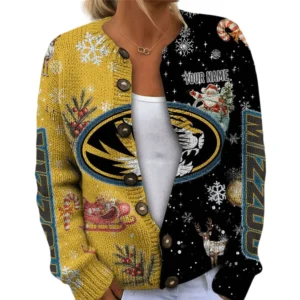 Missouri Tigers Women’s Knit Sweater Customize Name