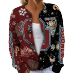 Oklahoma Sooners Women’s Knit Sweater Customize Name