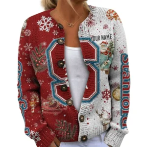Stanford Cardinal Women’s Knit Sweater Customize Name