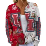 Houston Cougars Knit Sweater Customize Name For Women