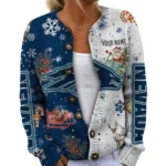Nevada Wolf Pack Women’s Knit Sweater Customize Name