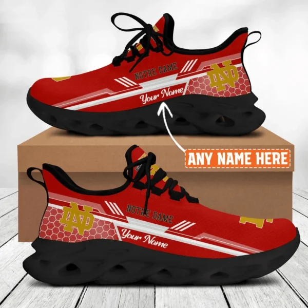 Notre Dame Fighting Irish Max Soul Shoes Unisex Custom Name