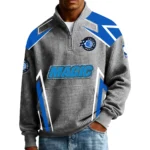 Orlando Magic Men’s Quarter Zip Pullover Sweatshirt Waffle Knit Pocket 2026 Limited