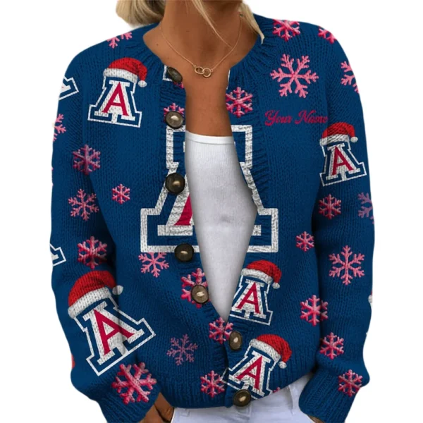 Arizona Wildcats Womens Knit Sweater Limited Personalize Name