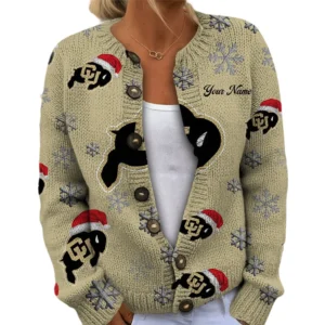 Colorado Buffaloes Womens Knit Sweater Limited Personalize Name