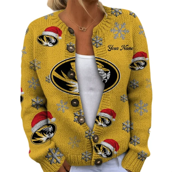 Missouri Tigers Womens Knit Sweater Limited Personalize Name