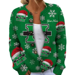 Marshall Thundering Herd Womens Knit Sweater Limited Personalize Name