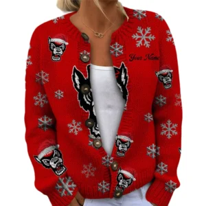 NC State Wolfpack Womens Knit Sweater Limited Personalize Name