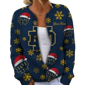 Notre Dame Fighting Irish Womens Knit Sweater Limited Personalize Name