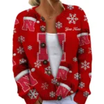 Nebraska Cornhuskers Womens Knit Sweater Limited Personalize Name