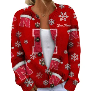 Nebraska Cornhuskers Womens Knit Sweater Limited Personalize Name