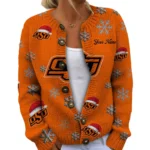 Oklahoma State Cowboys Womens Knit Sweater Limited Personalize Name