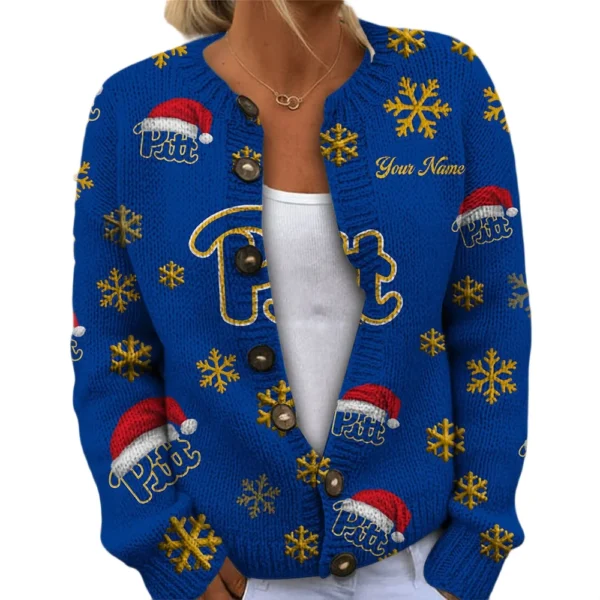 Pittsburgh Panthers Womens Knit Sweater Limited Personalize Name