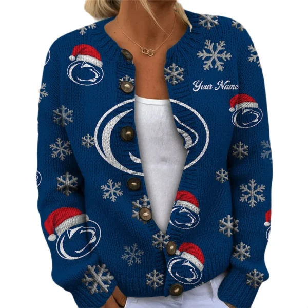 Penn State Nittany Lions Womens Knit Sweater Limited Personalize Name