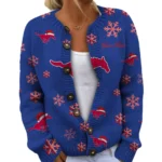 SMU Mustangs Womens Knit Sweater Limited Personalize Name