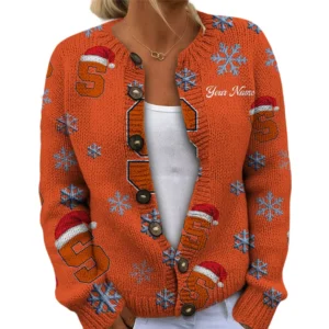 Syracuse Orange Womens Knit Sweater Limited Personalize Name