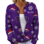 TCU Horned Frogs Womens Knit Sweater Limited Personalize Name