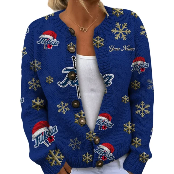 Tulsa Golden Hurricane Womens Knit Sweater Limited Personalize Name