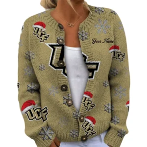 UCF Knights Womens Knit Sweater Limited Personalize Name
