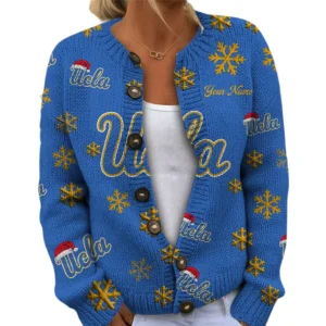 UCLA Bruins Womens Knit Sweater Limited Personalize Name