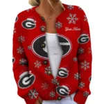 Georgia Bulldogs Womens Knit Sweater Limited Personalize Name