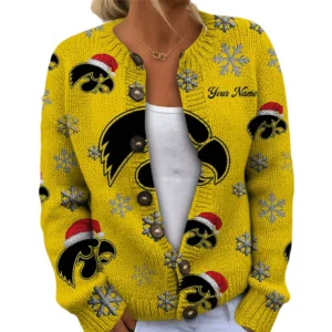 Iowa Hawkeyes Womens Knit Sweater Limited Personalize Name