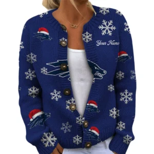 Nevada Wolf Pack Womens Knit Sweater Limited Personalize Name