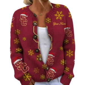 USC Trojans Womens Knit Sweater Limited Personalize Name