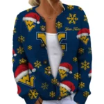 West Virginia Mountaineers Womens Knit Sweater Limited Personalize Name