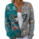 Philadelphia Eagles Sweater Women’s Knit Limited Personalize Name