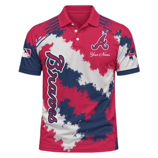 Atlanta Braves Polo Shirt Personalize Name New Limited