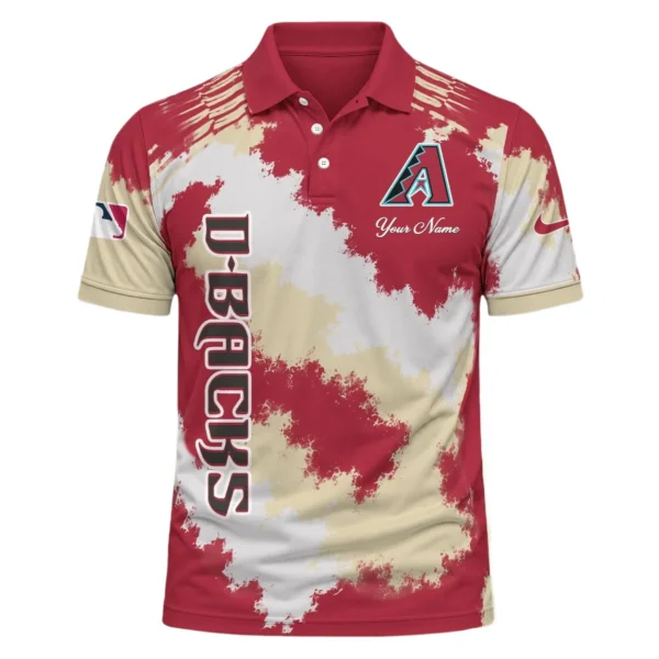 Arizona Diamondbacks Polo Shirt Personalize Name New Limited
